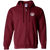 Kansas City Monarchs Full Zip Hoodie Negro Leagues Baseball Team color Maroon Kansas City Monarchs Full Zip Hoodie Negro Leagues Baseball Team color Maroon