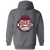 Kansas City Monarchs Full Zip Hoodie Negro Leagues Baseball Team color Dark Heather Grey Kansas City Monarchs Full Zip Hoodie Negro Leagues Baseball Team color Dark Heather Grey