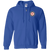 Kansas City Monarchs Full Zip Hoodie Negro Leagues Baseball Team color Royal Blue Kansas City Monarchs Full Zip Hoodie Negro Leagues Baseball Team color Royal Blue