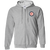 Kansas City Monarchs Full Zip Hoodie Negro Leagues Baseball Team color Sport Grey Kansas City Monarchs Full Zip Hoodie Negro Leagues Baseball Team color Sport Grey