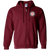 Kansas City Monarchs Full Zip Hoodie Negro Leagues Baseball Team color Maroon Kansas City Monarchs Full Zip Hoodie Negro Leagues Baseball Team color Maroon