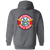 Memphis Red Sox Full Zip Hoodie Negro Leagues Baseball Team color Dark Heather Grey Memphis Red Sox Full Zip Hoodie Negro Leagues Baseball Team color Dark Heather Grey