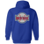 Memphis Red Sox Full Zip Hoodie Negro Leagues Baseball Team color Royal Blue Memphis Red Sox Full Zip Hoodie Negro Leagues Baseball Team color Royal Blue