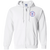 Milwaukee Bears Full Zip Hoodie A1 Negro Leagues Baseball Team color White Milwaukee Bears Full Zip Hoodie A1 Negro Leagues Baseball Team color White