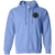 Milwaukee Bears Full Zip Hoodie Negro Leagues Baseball Team color Carolina Blue Milwaukee Bears Full Zip Hoodie Negro Leagues Baseball Team color Carolina Blue