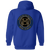 Milwaukee Bears Full Zip Hoodie Negro Leagues Baseball Team color Royal Blue Milwaukee Bears Full Zip Hoodie Negro Leagues Baseball Team color Royal Blue