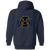 Milwaukee Bears Full Zip Hoodie Negro Leagues Baseball Team color Navy Milwaukee Bears Full Zip Hoodie Negro Leagues Baseball Team color Navy