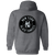 New York Black Yankees Full Zip Hoodie Negro Leagues Baseball Team color Dark Heather Grey New York Black Yankees Full Zip Hoodie Negro Leagues Baseball Team color Dark Heather Grey