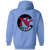 New York Cubans Full Zip Hoodie Negro Leagues Baseball Team color Carolina Blue New York Cubans Full Zip Hoodie Negro Leagues Baseball Team color Carolina Blue