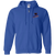 Newark Eagles Full Zip Hoodie Negro Leagues Baseball Team color Royal Blue Newark Eagles Full Zip Hoodie Negro Leagues Baseball Team color Royal Blue