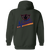 Newark Eagles Full Zip Hoodie Negro Leagues Baseball Team color Forest Green Newark Eagles Full Zip Hoodie Negro Leagues Baseball Team color Forest Green