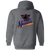 Newark Eagles Full Zip Hoodie Negro Leagues Baseball Team color Dark Heather Grey Newark Eagles Full Zip Hoodie Negro Leagues Baseball Team color Dark Heather Grey
