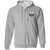 Newark Peppers Full Zip Hoodie Negro Leagues Baseball Team color Sport Grey Newark Peppers Full Zip Hoodie Negro Leagues Baseball Team color Sport Grey
