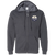 Newark Peppers Full Zip Hoodie Negro Leagues Baseball Team color Dark Heather Grey Newark Peppers Full Zip Hoodie Negro Leagues Baseball Team color Dark Heather Grey