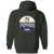 Newark Peppers Full Zip Hoodie Negro Leagues Baseball Team color Forest Green Newark Peppers Full Zip Hoodie Negro Leagues Baseball Team color Forest Green