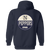 Newark Peppers Full Zip Hoodie Negro Leagues Baseball Team color Navy Newark Peppers Full Zip Hoodie Negro Leagues Baseball Team color Navy