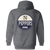 Newark Peppers Full Zip Hoodie Negro Leagues Baseball Team color Dark Heather Grey Newark Peppers Full Zip Hoodie Negro Leagues Baseball Team color Dark Heather Grey