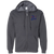 Philadelphia Stars Full Zip Hoodie Negro Leagues Baseball Team color Dark Heather Grey Philadelphia Stars Full Zip Hoodie Negro Leagues Baseball Team color Dark Heather Grey