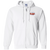 Pittsburgh Crawfords Full Zip Hoodie Negro Leagues Baseball Team color White Pittsburgh Crawfords Full Zip Hoodie Negro Leagues Baseball Team color White