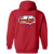 Pittsburgh Crawfords Full Zip Hoodie Negro Leagues Baseball Team color Red Pittsburgh Crawfords Full Zip Hoodie Negro Leagues Baseball Team color Red