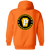 Pittsburgh Keystones Full Zip Hoodie Negro Leagues Baseball Team color Orange Pittsburgh Keystones Full Zip Hoodie Negro Leagues Baseball Team color Orange