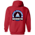 Washington Black Senators Full Zip Hoodie Negro Leagues Baseball Team color Red Washington Black Senators Full Zip Hoodie Negro Leagues Baseball Team color Red