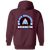 Washington Black Senators Full Zip Hoodie Negro Leagues Baseball Team color Maroon Washington Black Senators Full Zip Hoodie Negro Leagues Baseball Team color Maroon