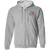 Dallas Chaparrals Full Zip Hoodie ABA Basketball Team color Sport Grey Dallas Chaparrals Full Zip Hoodie ABA Basketball Team color Sport Grey