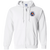 Miami Floridians Full Zip Hoodie ABA Basketball Team color White