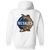Minnesota Muskies Full Zip Hoodie ABA Basketball Team color White Minnesota Muskies Full Zip Hoodie ABA Basketball Team color White