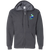 San Diego Sails Full Zip Hoodie ABA Basketball Team color Dark Heather Grey San Diego Sails Full Zip Hoodie ABA Basketball Team color Dark Heather Grey