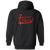 Spirits of St. Louis Full Zip Hoodie ABA Basketball Team color Black Spirits of St. Louis Full Zip Hoodie ABA Basketball Team color Black