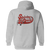 Spirits of St. Louis Full Zip Hoodie ABA Basketball Team color Sport Grey Spirits of St. Louis Full Zip Hoodie ABA Basketball Team color Sport Grey