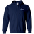 Washington Caps Full Zip Hoodie ABA Basketball Team color Navy Washington Caps Full Zip Hoodie ABA Basketball Team color Navy