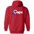 Washington Caps Full Zip Hoodie ABA Basketball Team color Red Washington Caps Full Zip Hoodie ABA Basketball Team color Red