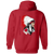 Anderson Packers Full Zip Hoodie NBA Basketball Team color Red Anderson Packers Full Zip Hoodie NBA Basketball Team color Red