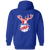 Chicago Stags Full Zip Hoodie NBA Basketball Team color Royal Blue Chicago Stags Full Zip Hoodie NBA Basketball Team color Royal Blue