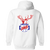 Chicago Stags Full Zip Hoodie NBA Basketball Team color White Chicago Stags Full Zip Hoodie NBA Basketball Team color White