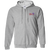 Cleveland Rebels Full Zip Hoodie NBA Basketball Team color Sport Grey Cleveland Rebels Full Zip Hoodie NBA Basketball Team color Sport Grey