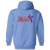 Cleveland Rebels Full Zip Hoodie NBA Basketball Team color Carolina Blue Cleveland Rebels Full Zip Hoodie NBA Basketball Team color Carolina Blue