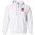 Indianapolis Olympians Full Zip Hoodie NBA Basketball Team color White Indianapolis Olympians Full Zip Hoodie NBA Basketball Team color White