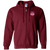 Indianapolis Olympians Full Zip Hoodie NBA Basketball Team color Maroon Indianapolis Olympians Full Zip Hoodie NBA Basketball Team color Maroon