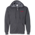 St. Louis Bombers Full Zip Hoodie NBA Basketball Team color Dark Heather Grey St. Louis Bombers Full Zip Hoodie NBA Basketball Team color Dark Heather Grey