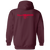 St. Louis Bombers Full Zip Hoodie NBA Basketball Team color Maroon St. Louis Bombers Full Zip Hoodie NBA Basketball Team color Maroon