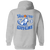 Toronto Huskies Full Zip Hoodie NBA Basketball Team color Sport Grey Toronto Huskies Full Zip Hoodie NBA Basketball Team color Sport Grey
