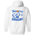 Toronto Huskies Full Zip Hoodie NBA Basketball Team color White Toronto Huskies Full Zip Hoodie NBA Basketball Team color White