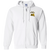 Waterloo Hawks Full Zip Hoodie NBA Basketball Team color White Waterloo Hawks Full Zip Hoodie NBA Basketball Team color White