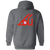 Atlanta Apollos Full Zip Hoodie NASL Soccer Team color Dark Heather Grey Atlanta Apollos Full Zip Hoodie NASL Soccer Team color Dark Heather Grey