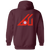 Atlanta Apollos Full Zip Hoodie NASL Soccer Team color Maroon Atlanta Apollos Full Zip Hoodie NASL Soccer Team color Maroon