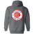 Atlanta Chiefs Full Zip Hoodie NASL Soccer Team color Dark Heather Grey Atlanta Chiefs Full Zip Hoodie NASL Soccer Team color Dark Heather Grey